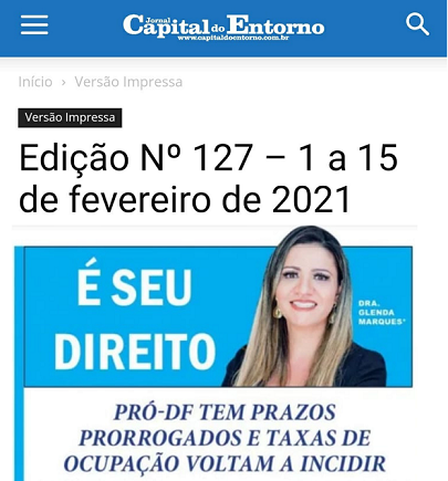 Pró-DF tem prazos prorrogados e Taxas de Ocupação voltam a incidir