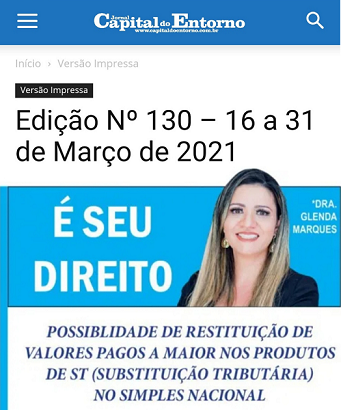 POSSIBLIDADE DE RESTITUIÇÃO DE VALORES PAGOS A MAIOR NOS PRODUTOS DE ST (SUBSTITUIÇÃO TRIBUTÁRIA) NO SIMPLES NACIONAL