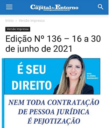 NEM TODA CONTRATAÇÃO DE PESSOA JURÍDICA É PEJOTIZAÇÃO