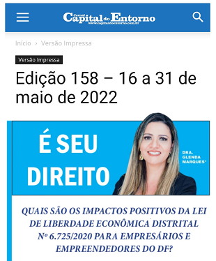 Quais são os impactos positivos da Lei de Liberdade Econômica Distrital nº 6.725/2020 para empresários e Empreendedores do DF?