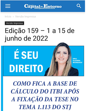 Como fica a base de cálculo do ITBI após a fixação da tese no tema 1.113 do STJ