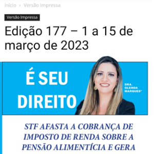 STF afasta a cobrança de Imposto de Renda sobre a Pensão Alimentícia e gera possibilidade de restituir valores pagos indevidamente