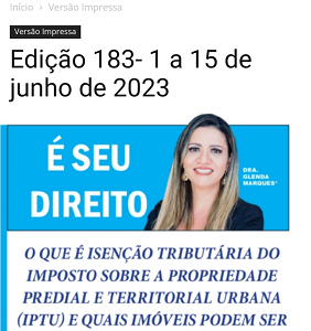 O que é Isenção Tributária do Imposto sobre a Propriedade Predial e Territorial Urbana (IPTU) e quais imóveis podem ser beneficiados por esta exceção legal no Distrito Federal?