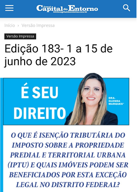 O que é Isenção Tributária do Imposto sobre a Propriedade Predial e Territorial Urbana (IPTU) e quais imóveis podem ser beneficiados por esta exceção legal no Distrito Federal?