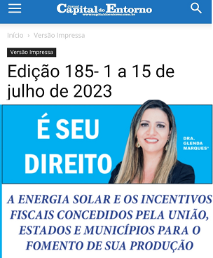 A Energia Solar e os Incentivos Fiscais Concedidos Pela União, Estados e Municípios Para o Fomento de Sua Produção