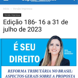 Reforma Tributária no Brasil: aspectos gerais sobre a proposta e procedimentos de votação