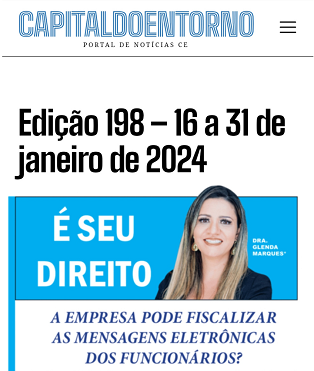 A empresa pode fiscalizar as mensagens eletrônicas dos funcionários?