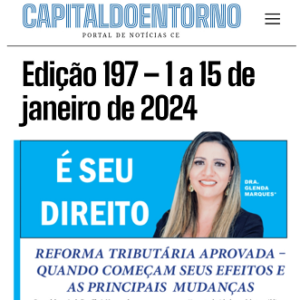 REFORMA TRIBUTÁRIA APROVADA – QUANDO COMEÇAM SEUS EFEITOS E AS PRINCIPAIS  MUDANÇAS