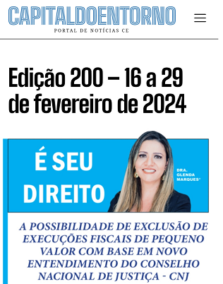 A Possibilidade de Exclusão de Execuções Fiscais de Pequeno Valor Com Base em Novo Entendimento do Conselho Nacional de Justiça – CNJ